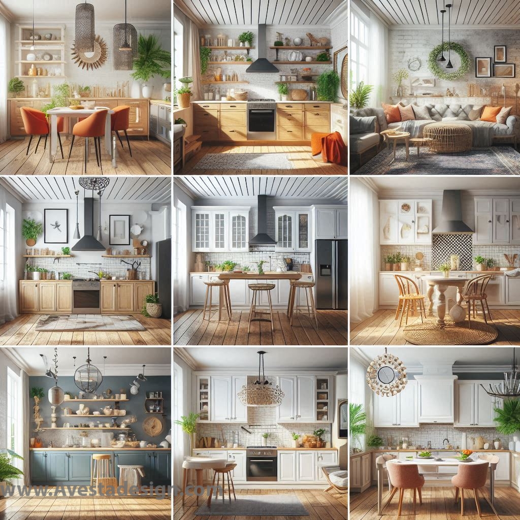 کابینت‌های سنتی با طراحی محلی توضیحات