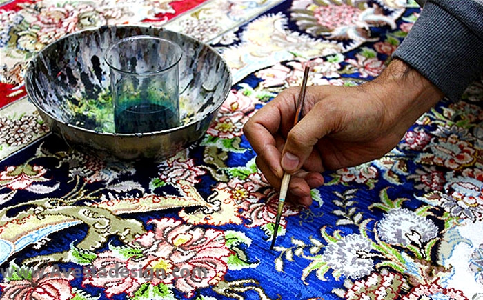نگهداری و تعمیرات فرش دستی