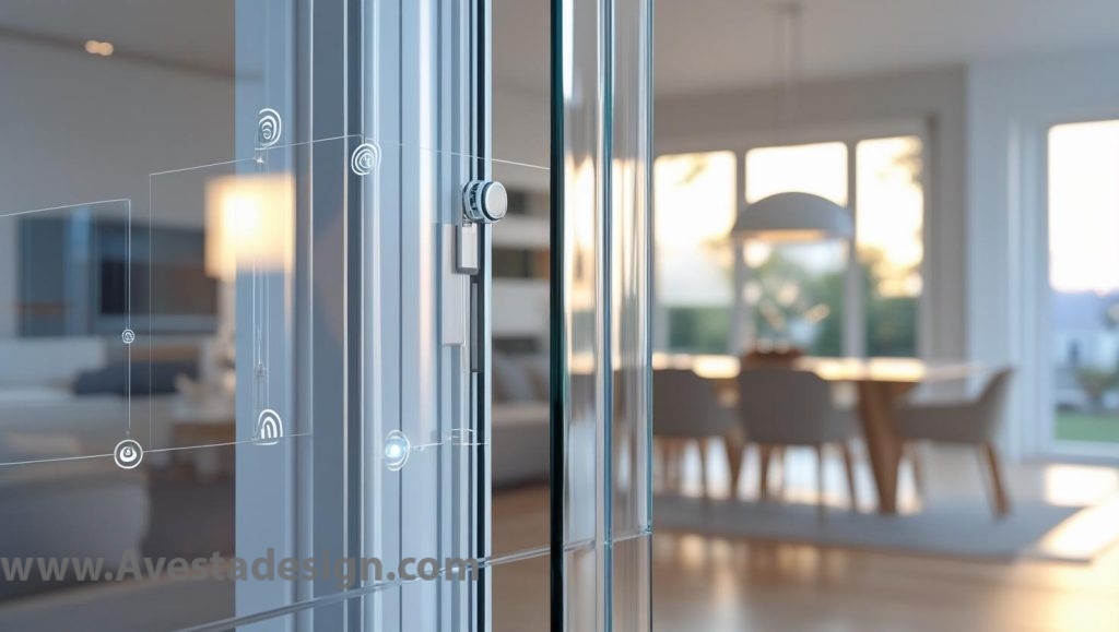 انتخاب درب شیشه ای آپارتمان