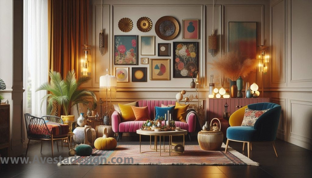 نتخاب رنگ و طرح مبلمان براساس سلیقه آقایان و خانم ها