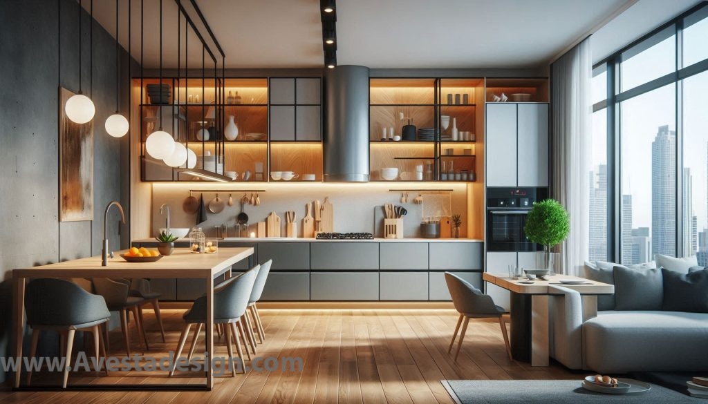 طراحی کابینت VIP، کابینت لاکچری آشپزخانه