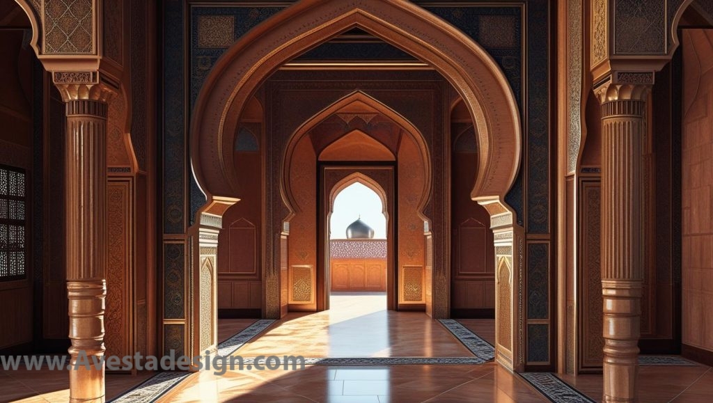 اهمیت عناصر معماری در دکوراسیون اسلامی عربی