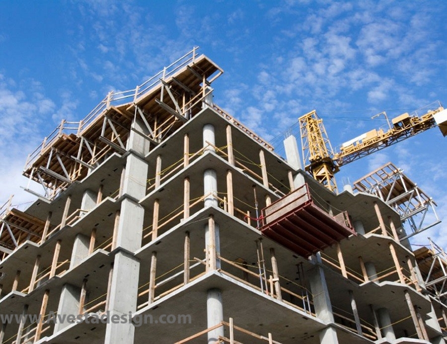 اهمیت مزایای استفاده از اسکلت بتنی